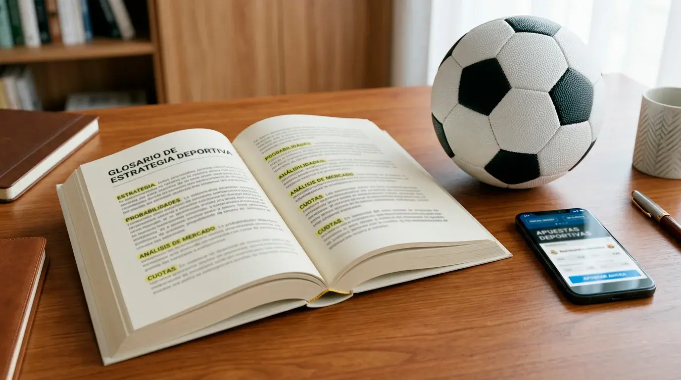 Glosario completo de términos de apuestas deportivas de fútbol en español